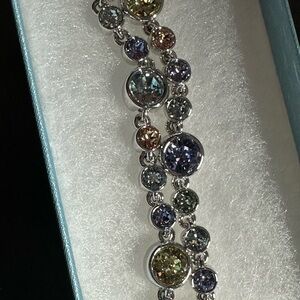 Touchstone Crystal by Swarovski Pastel Glam Bracelet